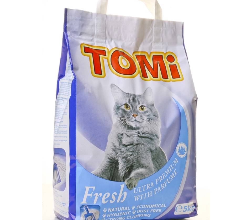 Tomi posip za macke Fresh 5 kg