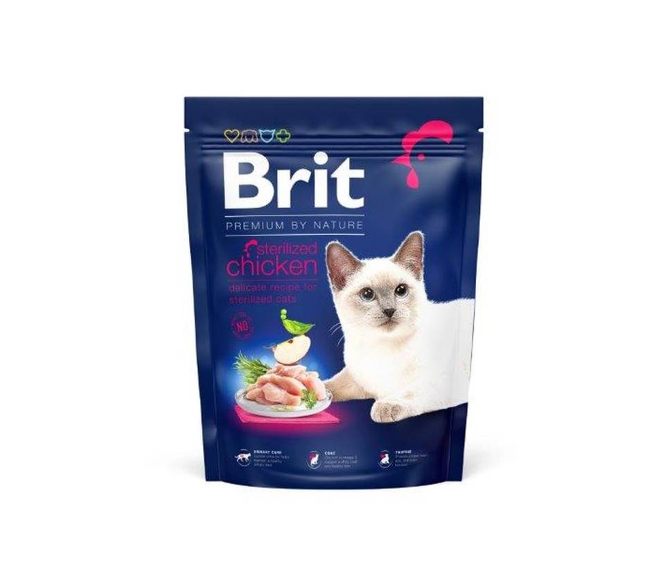 Brit premium piletina za sterilisane mačke 