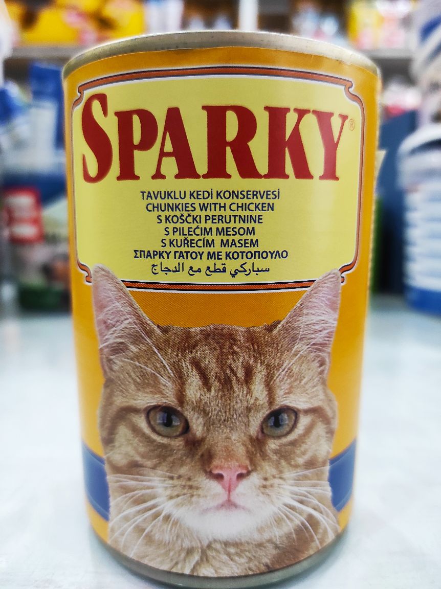 SPARKY konzerve za mačke piletina