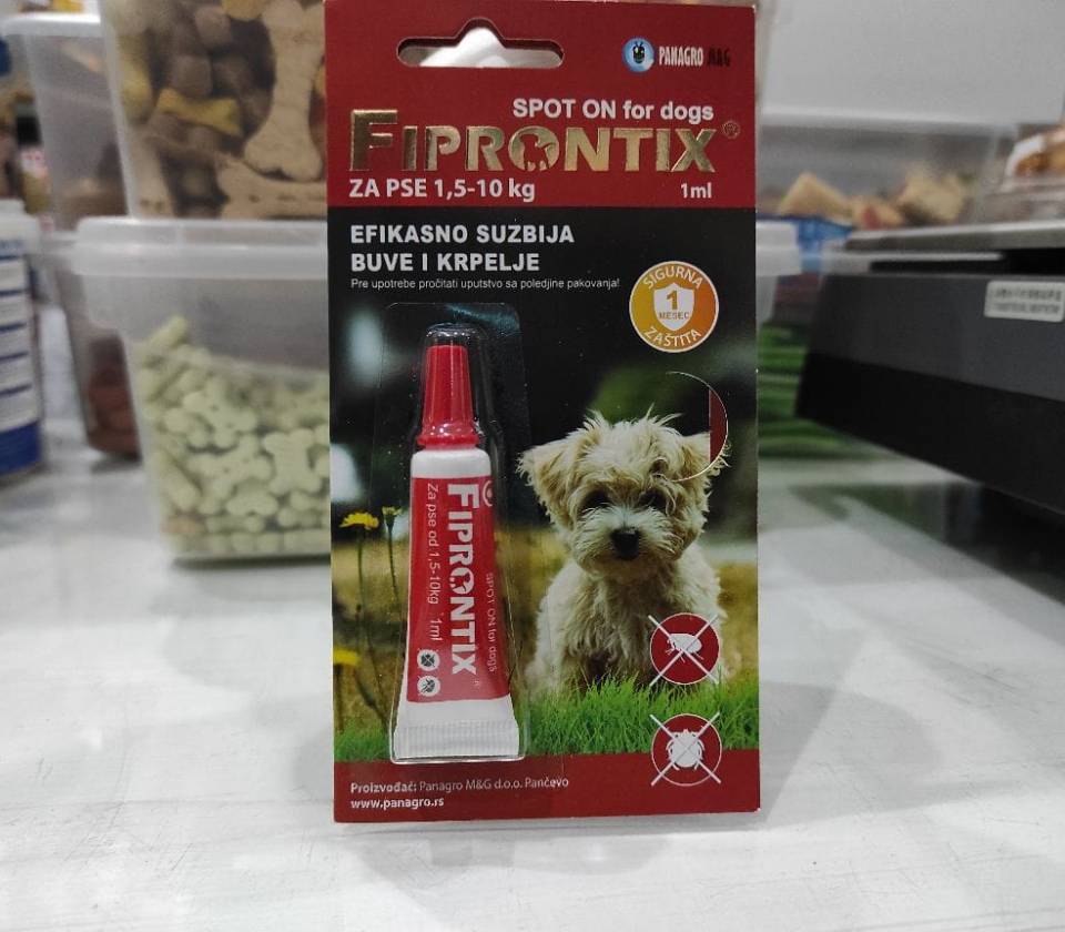 FIPRONTIX SPOT ON ZA PSE 1.5-10 KG