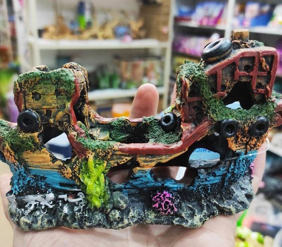 Ukras za akvarijume brod 2234B