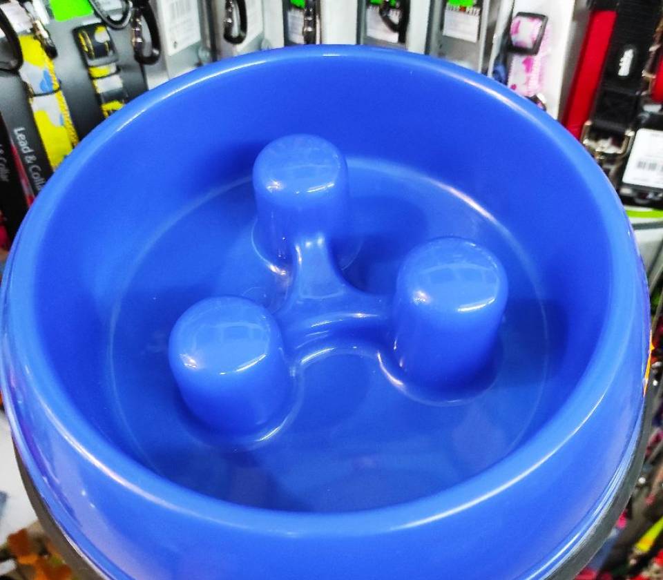 Cinija za pse za sporo hranjenje